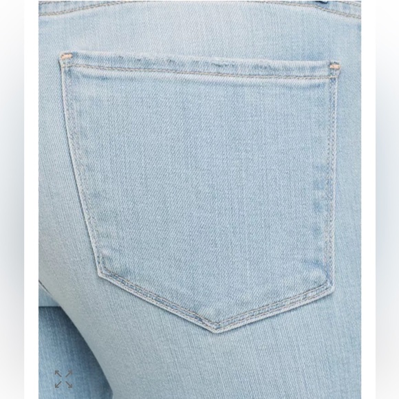 Frame Denim Le Sylvie Crop Side-Slit Ankle Straight-Leg Jeans - Picture 4 of 9